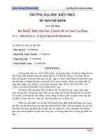 Bài thuyết trình Chuyên đề an toàn lao động: Phân tích rủi ro, an toàn lao động khi thi công tầng hầm