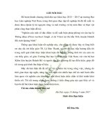 Khoá luận nghiên cứu một số đặc điểm và đề xuất biện pháp phòng trừ sâu hại lá thông nhựa (pinus merkusii jungh  et de vries) tại thị trấn trới, huyện hoành bồ, tỉnh quảng ninh 