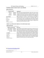 Nhân vật nông dân trong văn xuôi Ngọc Giao