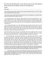 So sánh sản xuất hàng hóa và sản xuất tự cung, tự cấp. Địa phương đồng chí phải làm gì để đẩy mạnh sản xuất hàng hóa?