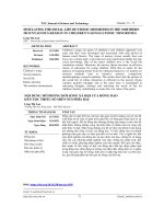 Nội dung mô phỏng đời sống xã hội của đồng dao dân tộc thiểu số miền núi phía Bắc