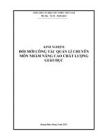 SKKNQUAN LY CHUYEN MON