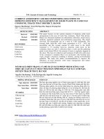 Đánh giá hiện trạng và đề xuất giải pháp nhằm nâng cao hiệu quả quản lý chất thải rắn sinh hoạt tại xã Canh Nậu, huyện Thạch Thất, Hà Nội