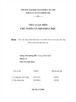 giai cấp công nhân hiện đại và sứ mệnh lịch sử của giai cấp công nhân trong thời đại hiện nay 