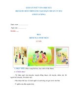 Giáo án Ngữ văn 6 kì 2 bộ sách chân trời sáng tạo, soạn chuẩn cv 5512 (chất lượng)