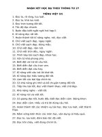 MẪU NHẬN xét học bạ THEO TT 27 