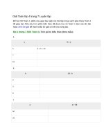 Giải toán lớp 4 trang 7 luyện tập