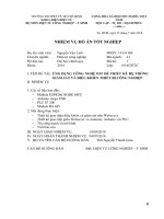 Ứng dụng công nghệ iot để thiết kế hệ thống điều khiển và giám sát thiết bị công nghiệp 