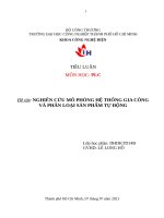 ĐỒ ÁN PLC GIA CÔNG VÀ PHÂN LOẠI SẢN PHẨM MÔ PHỎNG TRÊN FACTORY IO