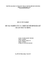 Nghiên cứu   thiết kế   tạo mẫu nhà để xe gắn máy thông minh 