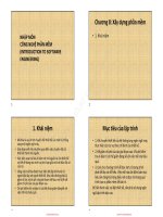 Bài giảng Nhập môn công nghệ phần mềm (Introduction to software engineering): Chương 8 - Nguyễn Nhất Hải