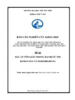 Thiết kế hoạt động dạy học môn toán lớp 5 theo hướng trải nghiệm ở trường tiểu học hưng hòa, bàu bàng  