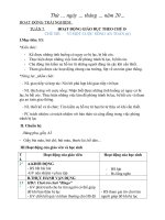 Chân trời sáng tạo   giáo án lớp 2   hoạt động trải nghiệm   TUẦN 7 