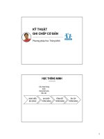 Kĩ thuật ghi chép thông minh trong học tập  Tiến sĩ Nguyễn Thành Nam