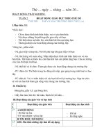 Chân trời sáng tạo   giáo án lớp 2   hoạt động trải nghiệm   TUẦN 2 