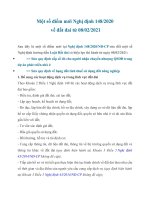 Một số điểm mới Nghị định 148-2020 về luật đất đai 2021