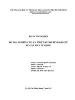 Nghiên cứu   thiết kế   tạo mẫu nhà để xe gắn máy thông minh 