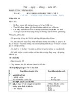 Chân trời sáng tạo   giáo án lớp 2   hoạt động trải nghiệm   TUẦN 5 