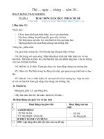 Chân trời sáng tạo   giáo án lớp 2   hoạt động trải nghiệm   TUẦN 3 