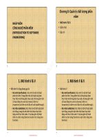 Bài giảng Nhập môn công nghệ phần mềm (Introduction to software engineering): Chương 9 - Nguyễn Nhất Hải