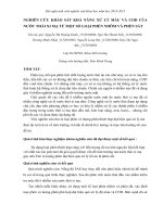 Nghiên cứu khảo sát khả năng xử lý màu và cod của nước thải xi mạ từ một số loại phèn nhôm và phèn sắt  