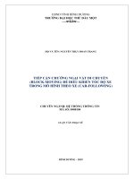 Tiếp cận chướng ngại vật di chuyển (block muving) để điều khiển tốc độ xe trong mô hình theo xe (car following) 