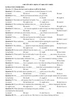 CHUYÊN đề 9 ĐỘNG từ KHUYẾT THIẾU