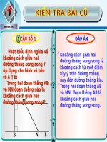 Duong thang song song voi duong thang cho truoc