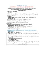 Giáo án ngữ văn 6 sách chân trời sáng tạo kì 1