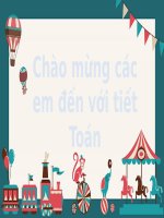BÀI 19 phép cộng, phép trừ (có nhớ) trong phạm vi 100 GIÁO án kết nối TRI THỨC lớp 2 