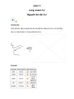 Unit 11 Long vowel Nguyen am dai