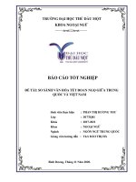 So sánh văn hóa tết đoan ngọ giữa trung quốc và việt nam 