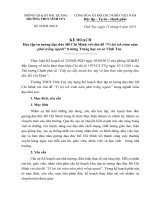 Ke hoach hoc tap va lan theo tam guong dao duc HoChi Minh voi chu de Vi loi ich tram phai trongnguoi