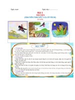 Giáo án ngữ văn 6 sách cánh diều kì 1