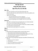 Bài tập Nhập môn công nghệ phần mềm (Introduction to software engineering) - Bài tập tuần 02: Vòng đời phần mềm & lập trình với cơ sở dữ liệu