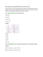 Giải toán lớp 4 trang 69 nhân với số có hai chữ số