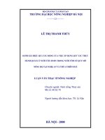 Luận văn thạc sĩ đánh giá hiệu quả tác động của việc áp dụng qui tắc thực hành quản lý nuôi tốt BMP trong nuôi tôm sú quy mô nông hộ tại nghệ an và thừa thiên huế 