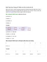 Giải toán lớp 4 trang 57 nhân với số có một chữ số