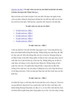 Tả một vườn rau mà em yêu thích (5 mẫu)