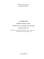 Giáo trình Kỹ thuật an toàn (Nghề: Vận hành nhà máy thủy điện) - Trường Cao Đẳng Lào Cai