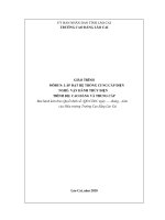 Giáo trình Lắp đặt hệ thống cung cấp điện (Nghề: Vận hành nhà máy thủy điện) - Trường Cao Đẳng Lào Cai