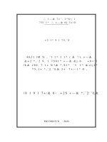 Quản lý bồi dưỡng năng lực dạy học cho giáo viên trung học cơ sở ở huyện lục nam, tỉnh bắc giang đáp ứng chương trình giáo dục phổ thông mới 