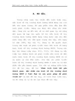 Phân tích tính tất yếu khách quan, đặc điểm của kinh tế thị trường định hướng XHCN ở việt nam 