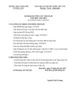 Ke hoach to Tieng Anh thang 8