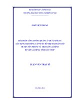 Luận văn thạc sĩ giải pháp tăng cường quản lý dự án đầu tư xây dựng hệ thống cấp nước đô thị thị trấn chờ huyện yên phong và thị trấn gia bình huyện gia bình tỉnh bắc ninh 