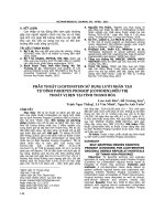 Phẫu thuật lichtenstein sử dụng lưới nhân tạo tự dính Parietex Progrip (Covidien) điều trị thoát vị bẹn tại tỉnh Thanh Hóa