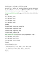 Giải toán lớp 4 trang 99 luyện tập chung sgk