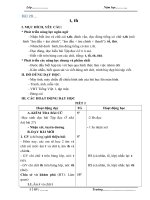 KHBD tiếng việt 1   cánh diều   TUẦN 6 