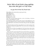 Sách  một số mô hình công nghiệp hóa trên thế giới và việt nam