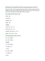 Giải toán lớp 4 trang 80 chia hai số có tận cùng là các chữ số 0